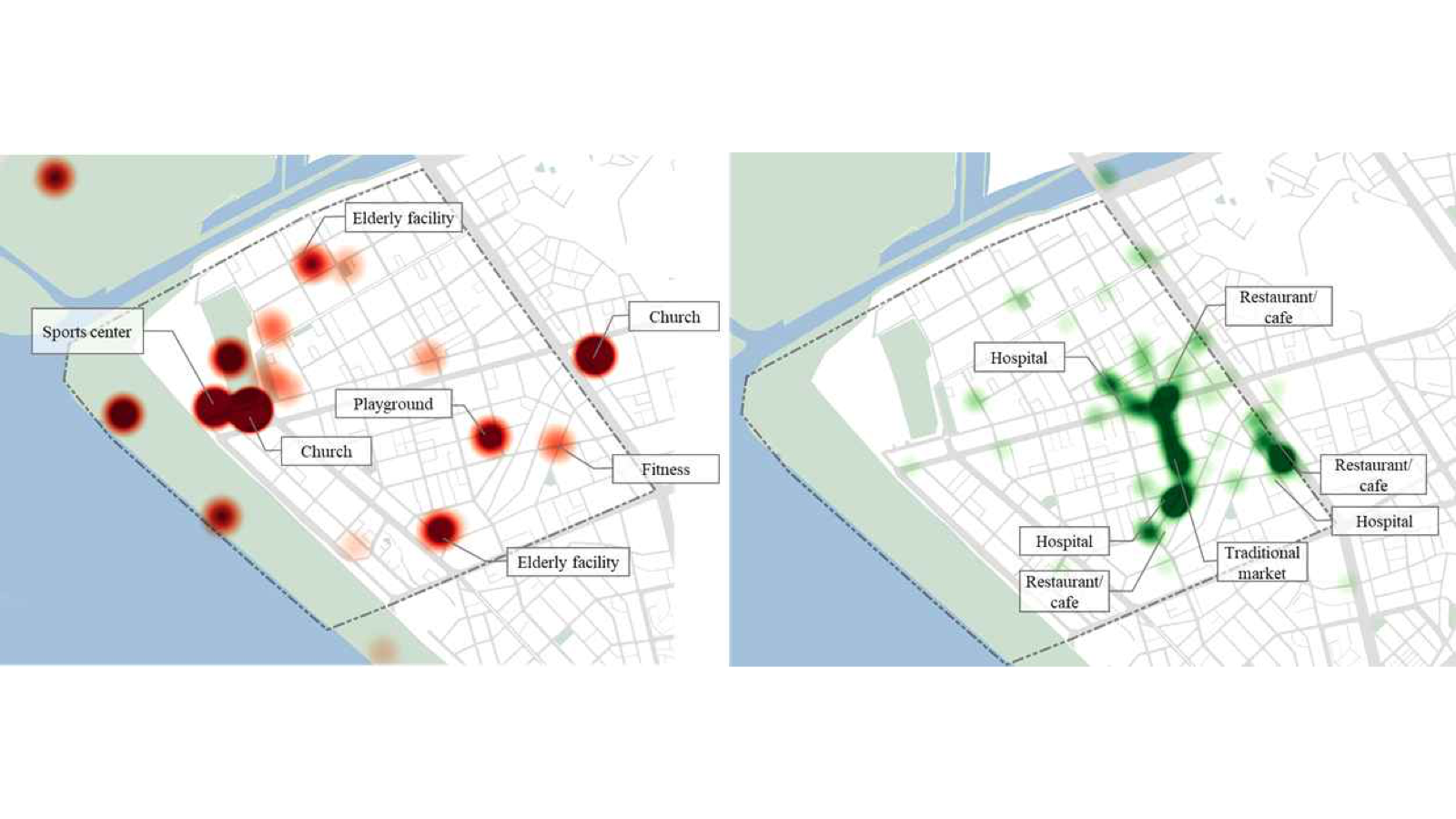 Exploring Elderly Residents' Neighborhood Facility Use and their Walking Characteristics in Low-rise Residential Areas: A Case Study of Mangwon-dong in Seoul, Korea - image 1 of 3