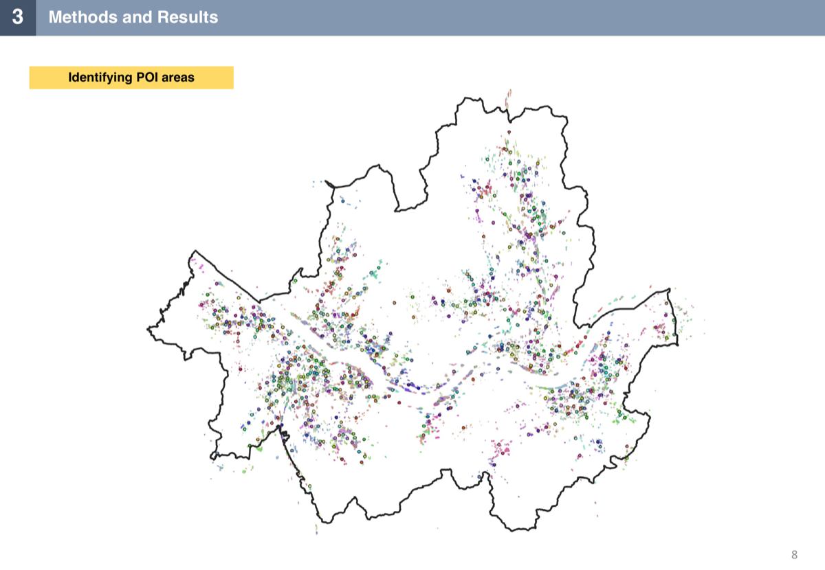 Analyzing Spatial Distribution of Bicycle Sharing System Station's POI: An Open-data Case Study of Bicycle Use as a Short-distance Transportation Mode in Seoul, Korea - image 3 of 4